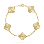 ¡®Imperial¡¯CLOVER 5 FLOWERS LASER BRACELET