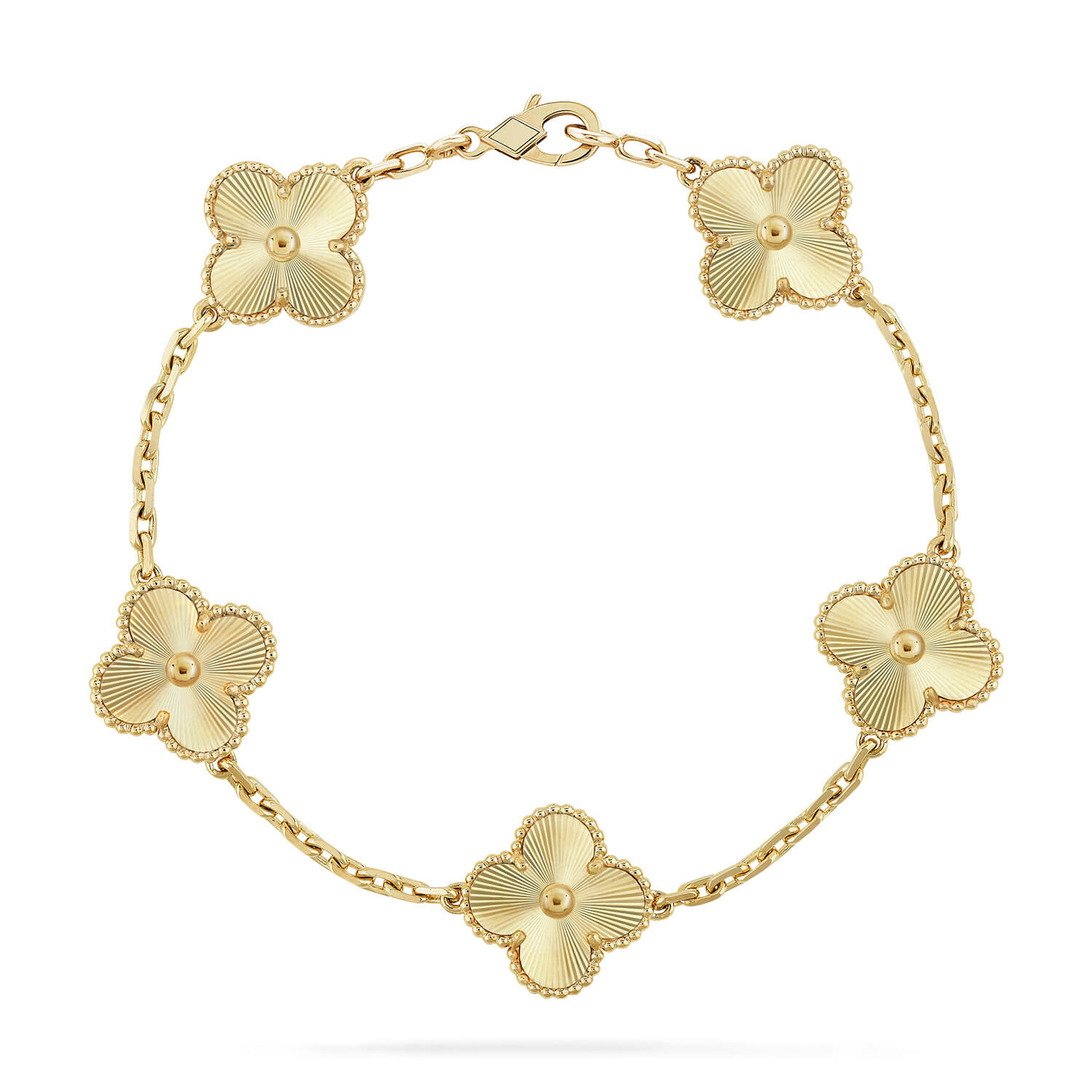 ¡®Imperial¡¯CLOVER 5 FLOWERS LASER BRACELET