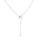 ¡®Imperial¡¯FINESSE SILVER DIAMOND NECKLACE