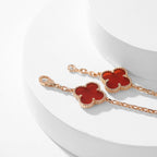 ¡®Imperial¡¯CLOVER 10 MOTIFS CARNELIAN NECKLACE