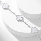 ¡®Imperial¡¯CLOVER 10 MOTIFS WHITE MOTHER OF PEARL NECKLACE