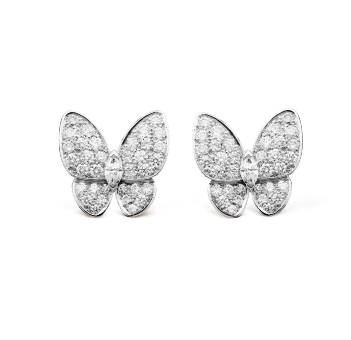 ¡®Imperial¡¯BUTTERFLY ALL DIAMOND EARRINGS