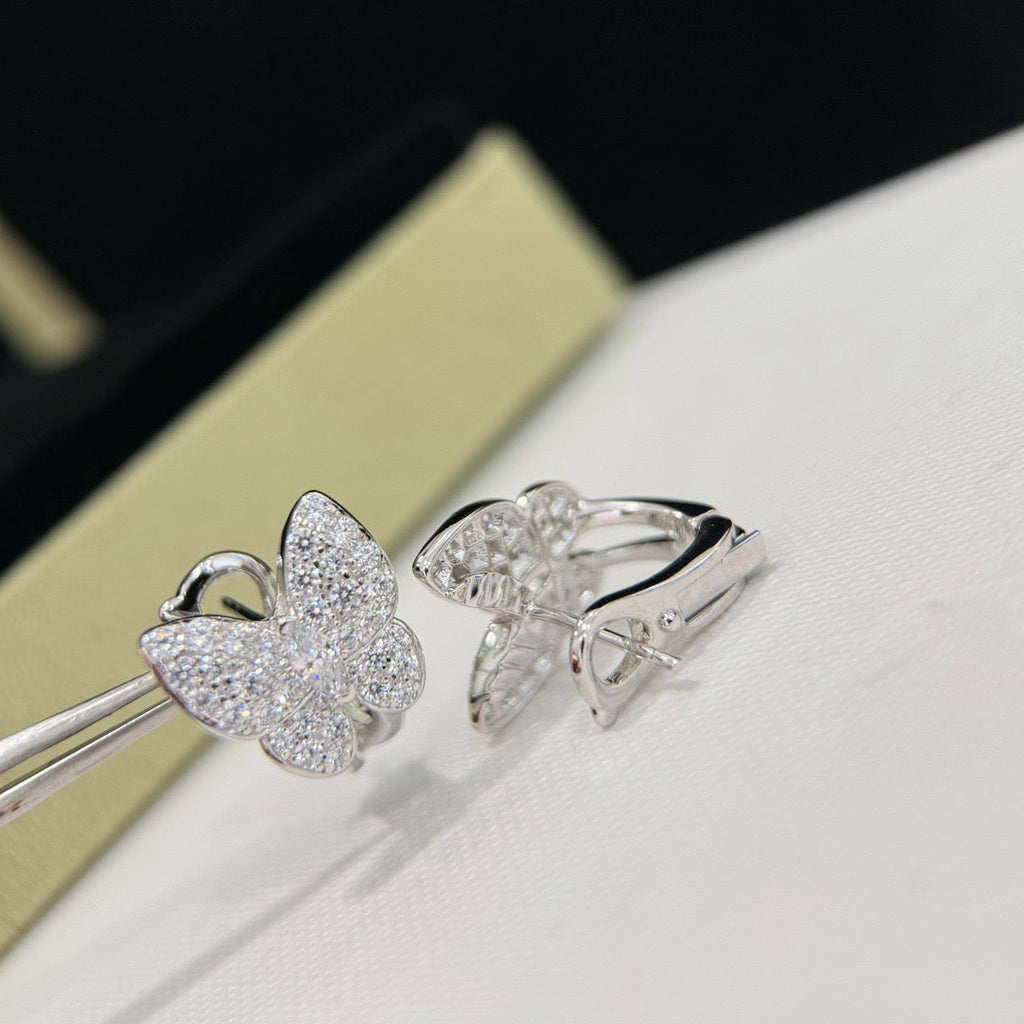 ¡®Imperial¡¯BUTTERFLY ALL DIAMOND EARRINGS