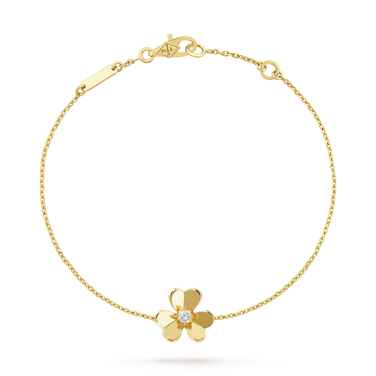 ¡®Imperial¡¯FRIVOLE GOLD FLOWER PINK MALACHITE BRACELET
