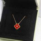 ¡®Imperial¡¯CLOVER 15MM DIAMOND CARNELIAN NECKLACE