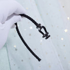 ¡®Imperial¡¯FORCE LARGE SERIES HORSESHOE BLACK SAMURAI BRACELET