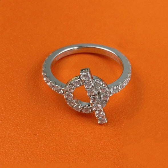 ¡®Imperial¡¯ECHAPPEE RING SILVER DIAMOND