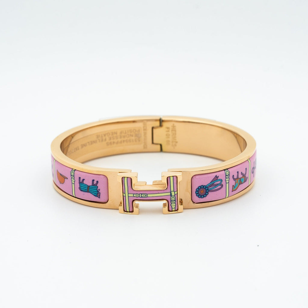 ¡®Imperial¡¯H PINK GOLD BRACELET PINK CERAMIC