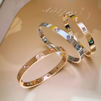 [Imperial] 2026 REGENBOGEN LIEBE ARMBAND 6.1MM  10 DIAMANTEN