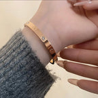 [Imperial] 2026 REGENBOGEN LIEBE ARMBAND 6.1MM  10 DIAMANTEN