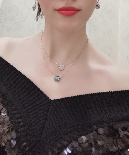 ¡®Imperial¡¯JEUX DE PINK GOLD DIAMOND NECKLACE