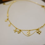 ¡®Imperial¡¯BLOOMING SUPPLE NECKLACE BRASS
