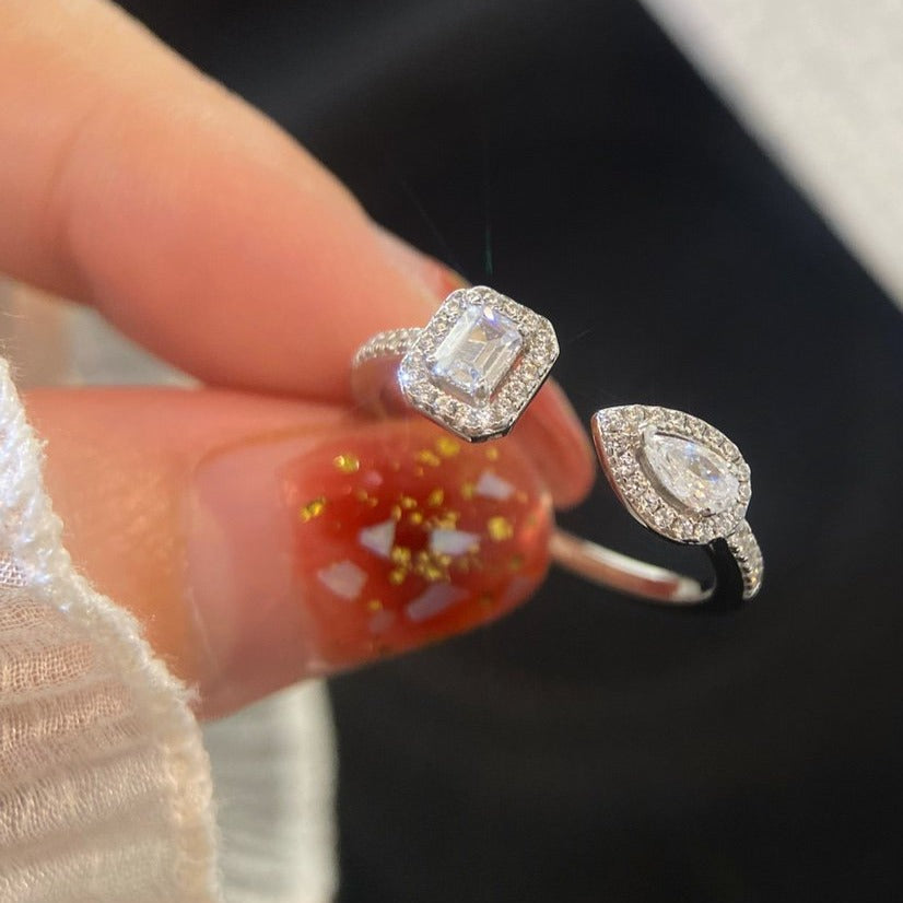 [Imperial] MEIN ZWILLINGS-RING TOI & MOI SILBER DIAMANT