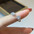 [Imperial] MEIN ZWILLINGS-RING TOI & MOI SILBER DIAMANT