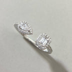 [Imperial] MEIN ZWILLINGS-RING TOI & MOI SILBER DIAMANT