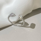 [Imperial] MEIN ZWILLINGS-RING TOI & MOI SILBER DIAMANT