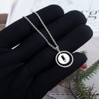 [Imperial] LUCKY MOVE PM NECKLACE SILVER DIAMOND