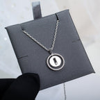 [Imperial] LUCKY MOVE PM NECKLACE SILVER DIAMOND