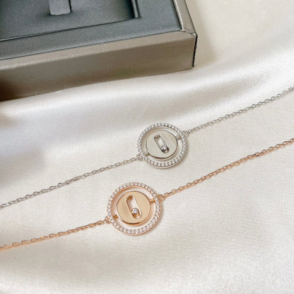[Imperial] LUCKY MOVE ARMBAND MIT DIAMANTENPFLASTERUNG