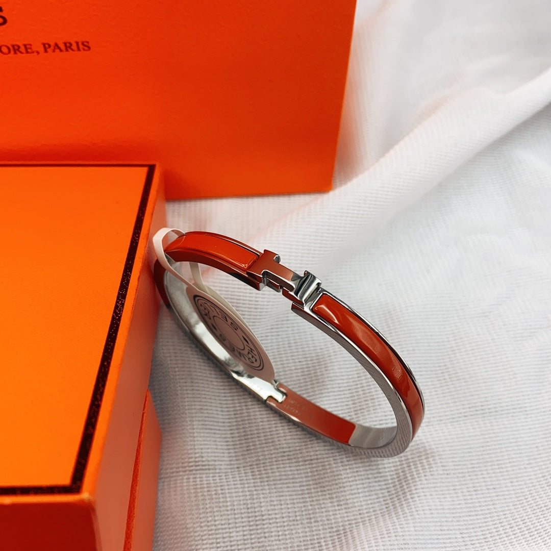 ¡®Imperial¡¯CLASSIC HM CLIC RED 8MM ENAMEL BRACELET