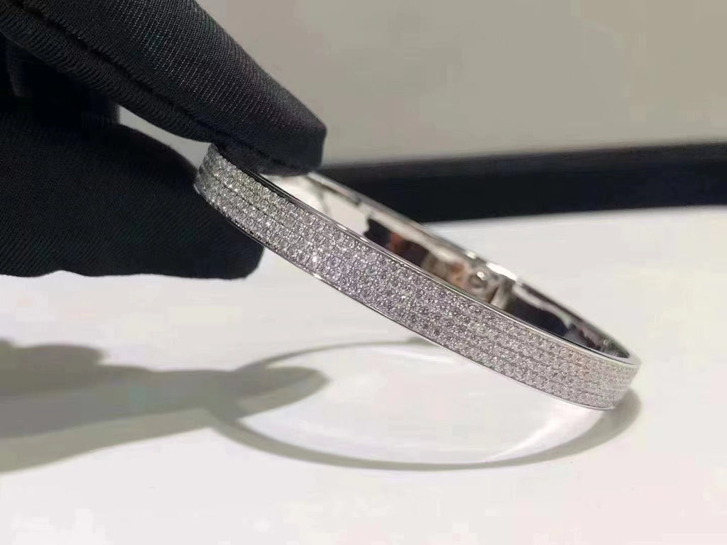¡®Imperial¡¯HM KELLY BRACELET IN SILVER AND FULL PAVE DIAMOND