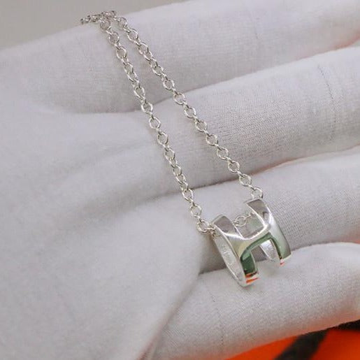 ¡®Imperial¡¯HM NECKLACE H LETTER OVAL SERIES