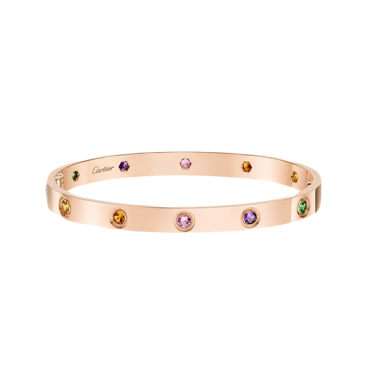 [Imperial] 2026 REGENBOGEN LIEBE ARMBAND 6.1MM  10 DIAMANTEN