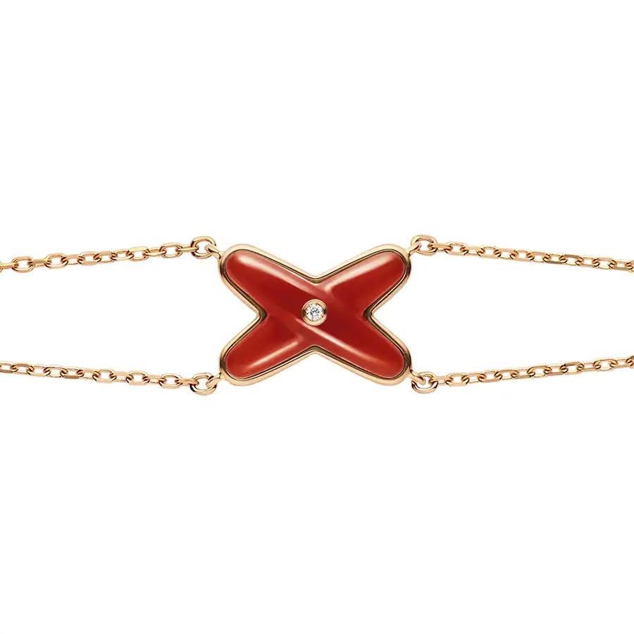 ¡®Imperial¡¯JEUX BRACELET CARNELIAN PINK GOLD 1 DIAMOND