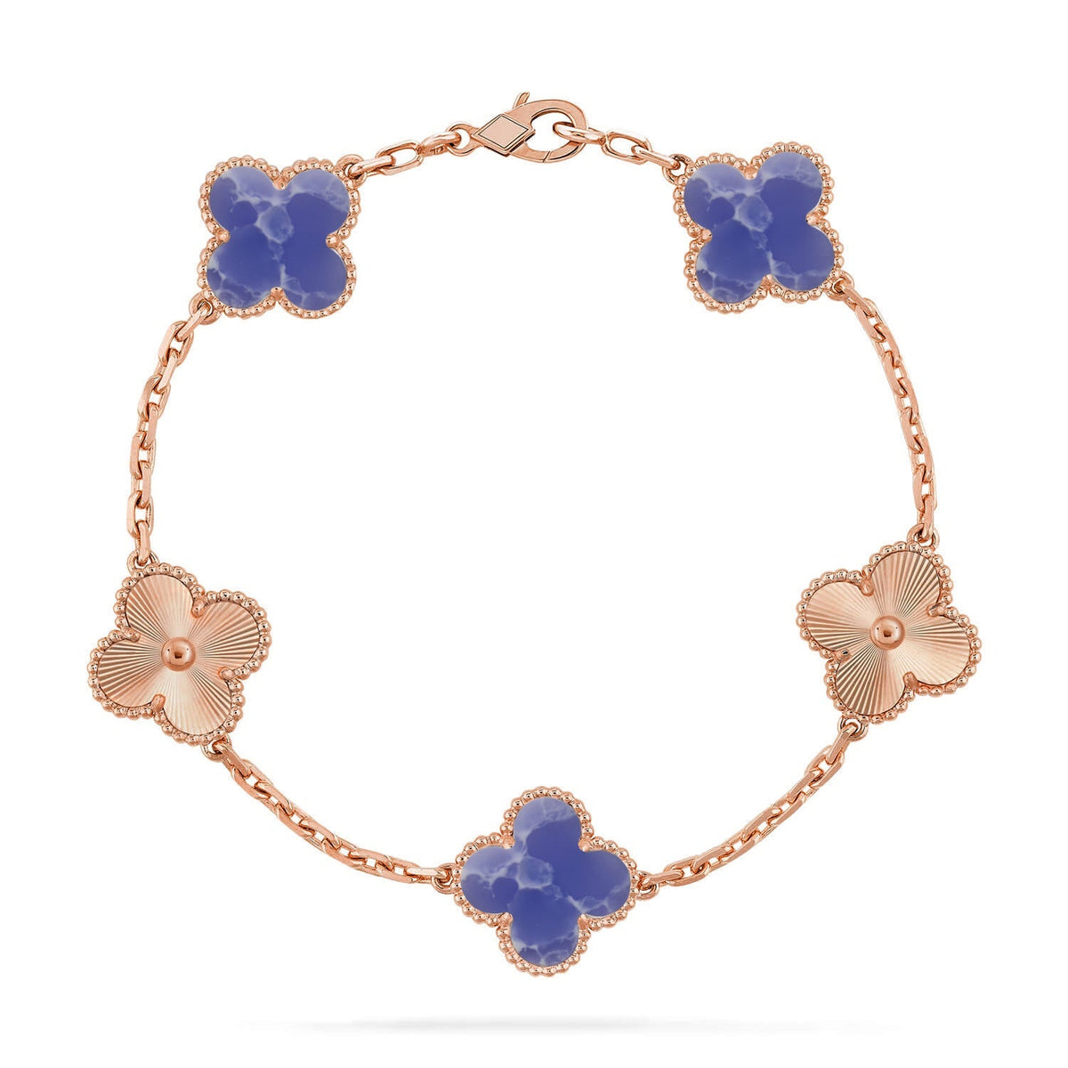 [Imperial]NEUE CLOVER 5 MOTIV BLAUE ADERN ARMBAND-KOLLEKTION