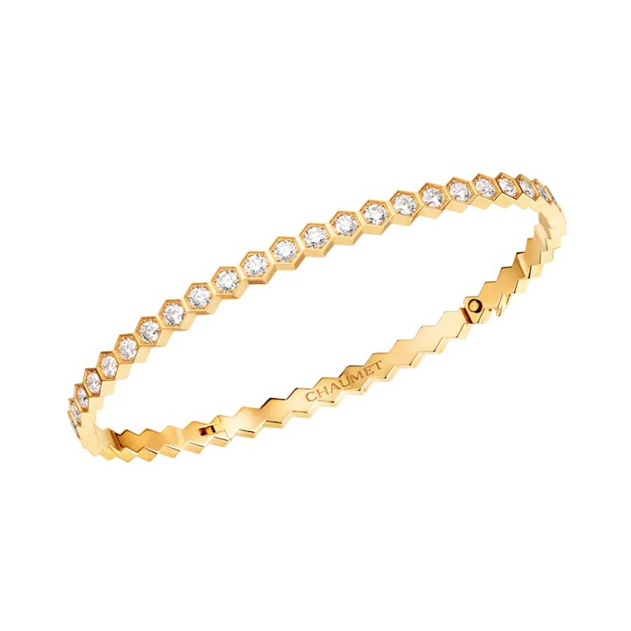 ¡®Imperial¡¯BEE LOVE GOLD BRACELET FULL DIAMOND
