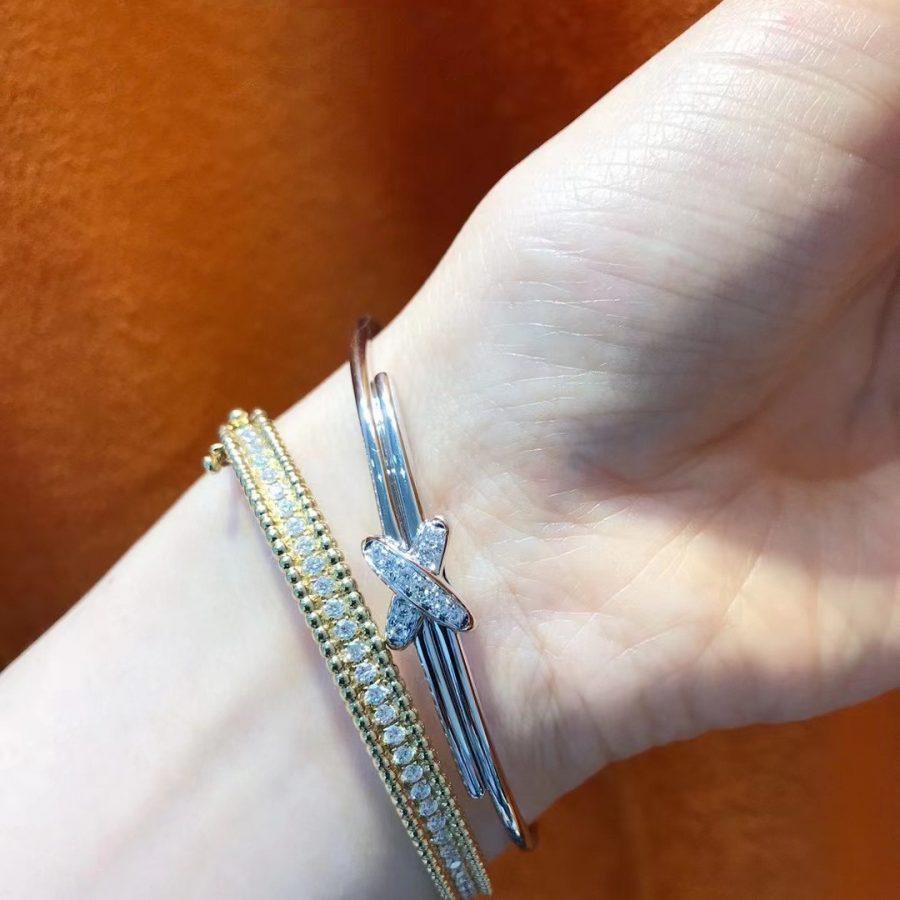 ¡®Imperial¡¯JEUX DE BRACELET SILVER DIAMONDS