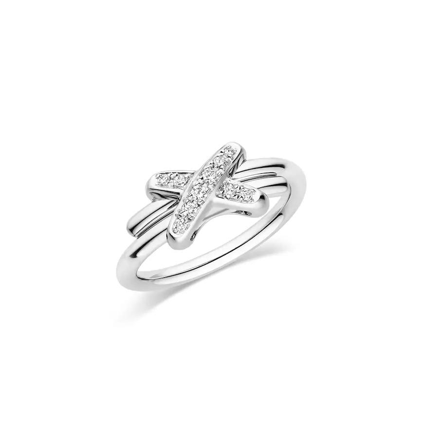 ¡®Imperial¡¯JEUX DE SILVER DIAMOND RING