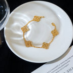 ¡®Imperial¡¯CLOVER 5 MOTIFS BRONZING BRACELET