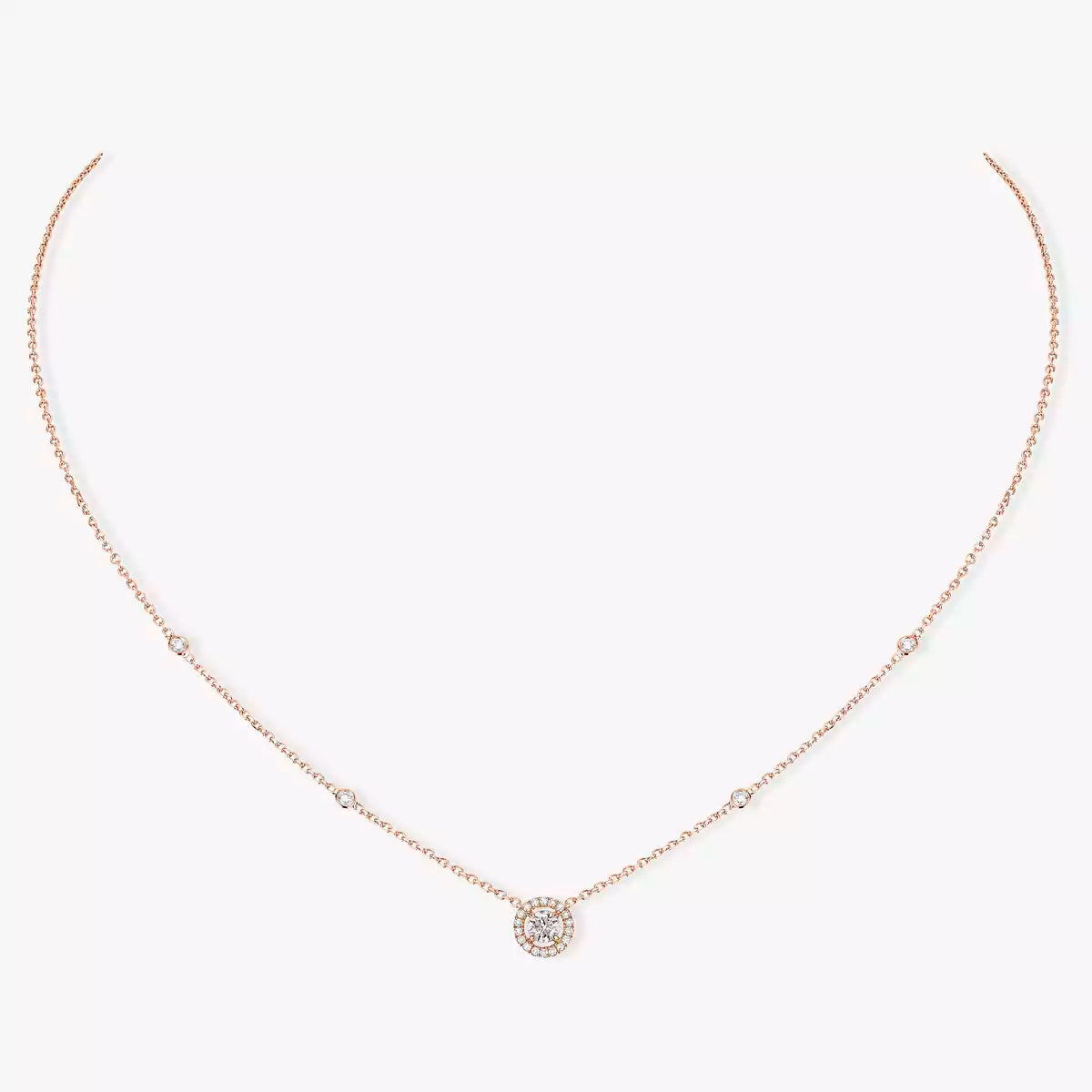 [Imperial] Diamond Necklace 0,20ct Brilliant Shape Joy