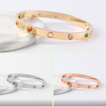 ®インペリアル®ラブブレスレット 6.1mm 10ダイヤモンド