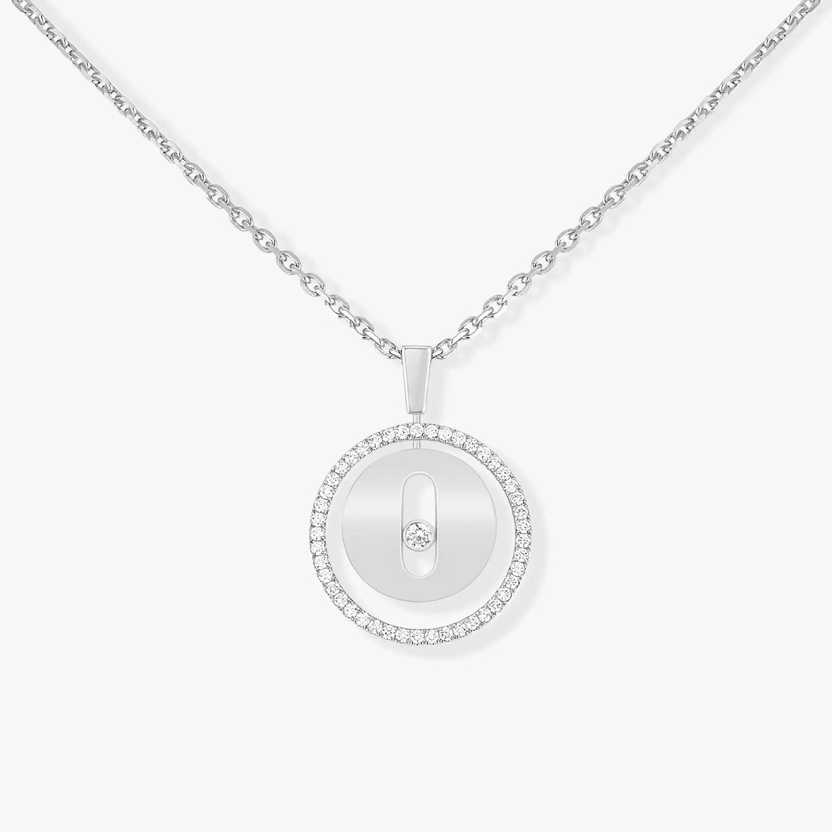 [Imperial] LUCKY MOVE PM NECKLACE SILVER DIAMOND
