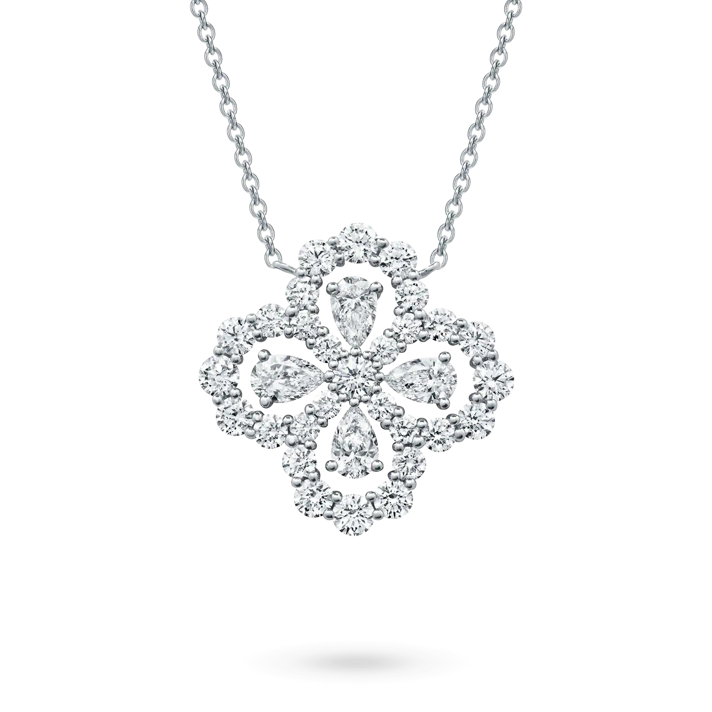 ¡®Imperial¡¯LOOP NECKLACE FULL MOTIF DIAMOND 16MM MULTIPLE COLORS