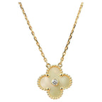 ¡®Imperial¡¯CLOVER 15MM DIAMOND GOLD MOTHER OF PEARL NECKLACE