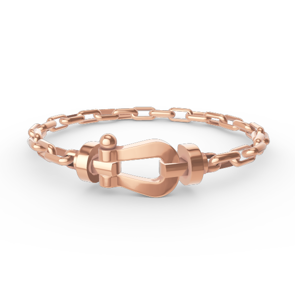 ¡®Imperial¡¯FORCE LARGE HORSESHOE CLASP  METAL BRACELET