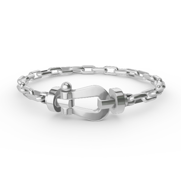 ¡®Imperial¡¯FORCE LARGE HORSESHOE CLASP  METAL BRACELET