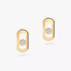 [Imperial] So Move Diamantohrringe aus Gelbgold