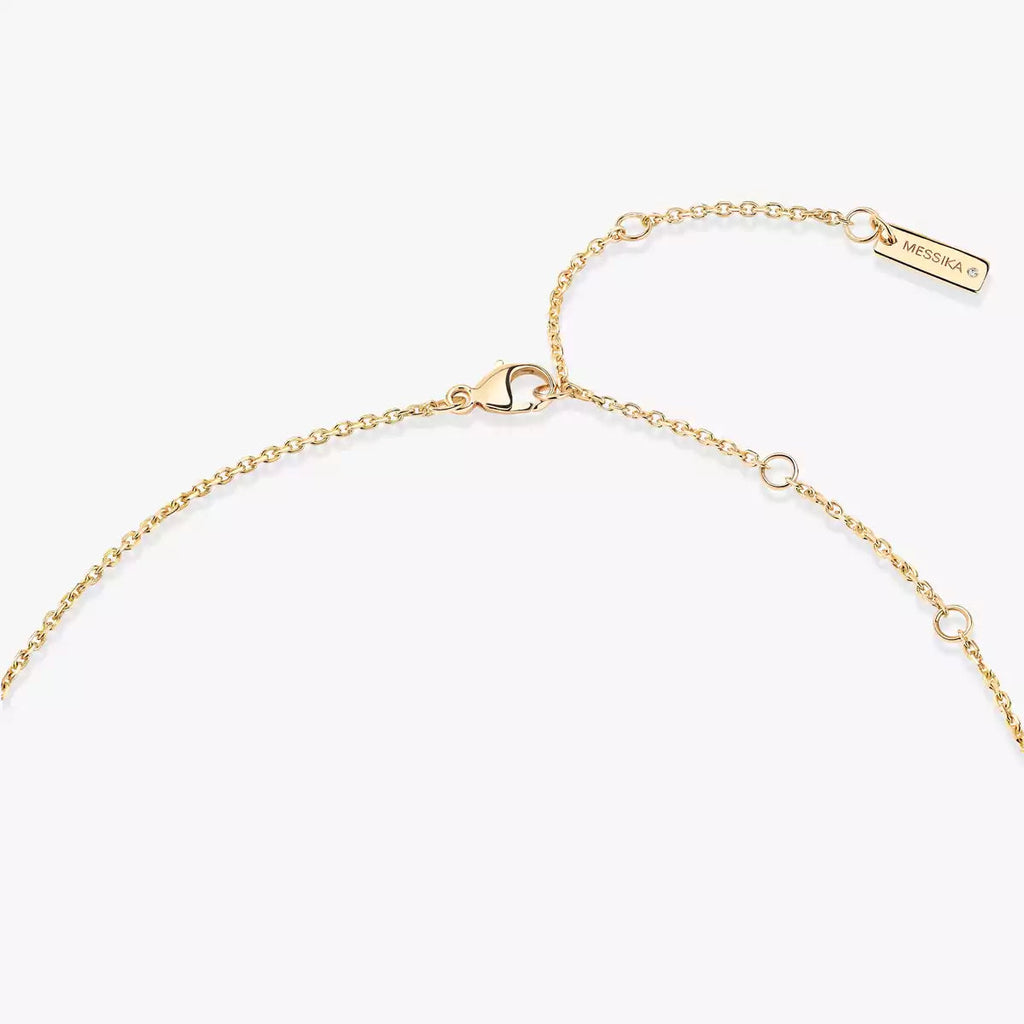 [Imperial] Lucky Eye Diamantkette in Roségold und Türkis