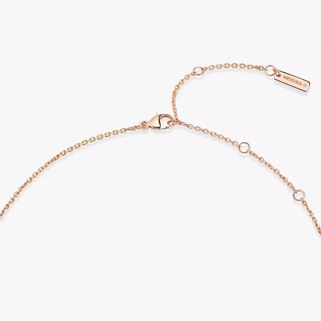 [Imperial] Lucky Eye Diamantkette in Roségold und Türkis