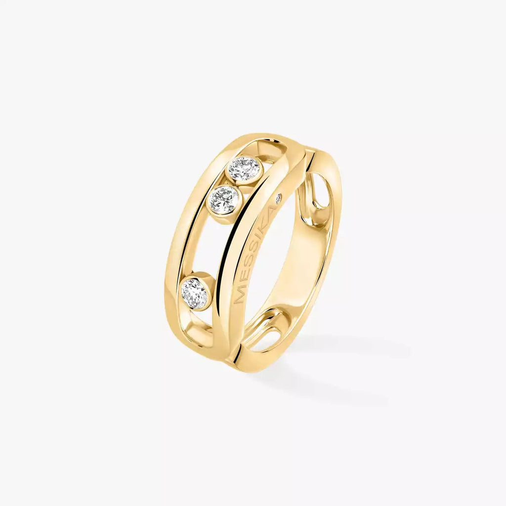 [Deutsch] Gold-Diamant-Ring bewegen