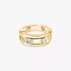 [Deutsch] Gold-Diamant-Ring bewegen