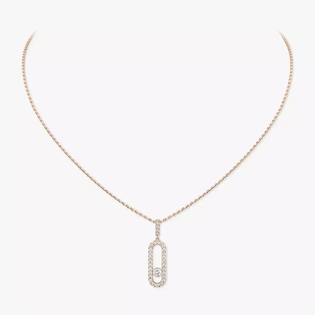 [Imperial] Move Uno Diamantkette aus Roségold