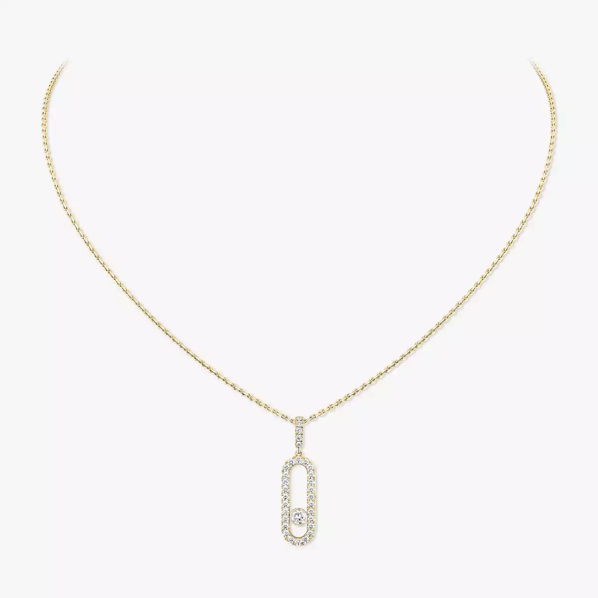 [Imperial] Move Uno Diamantkette aus Roségold