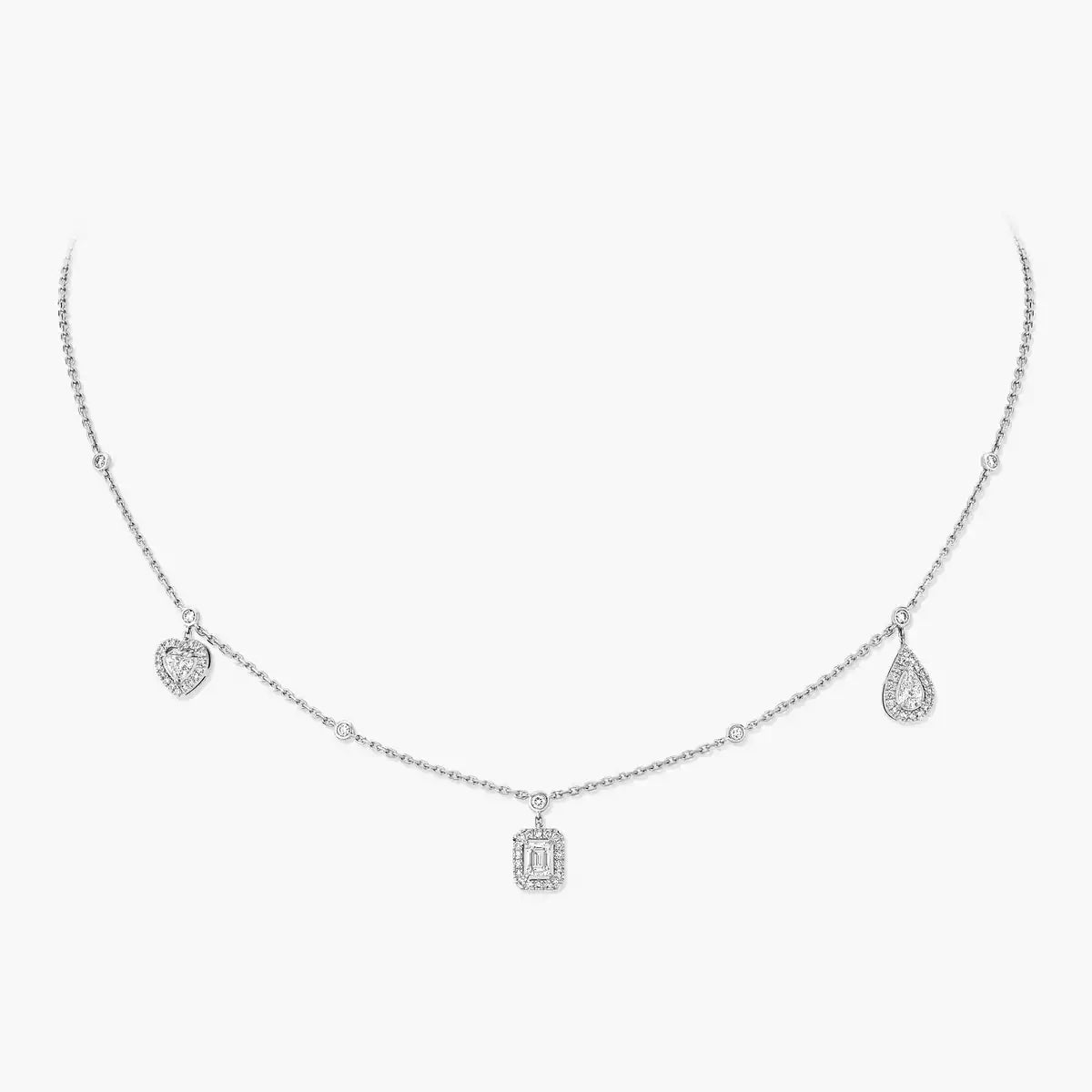 [Imperial] Meine Zwillingsdiamant-Halskette in Silber