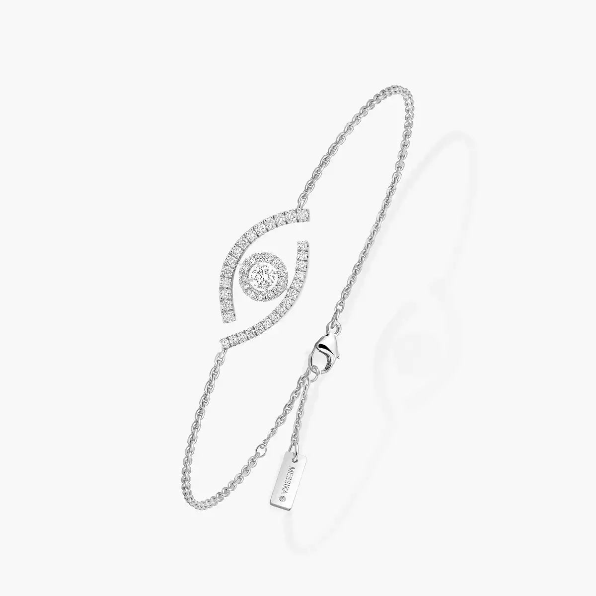 [Imperial] Lucky Eye Armband mit Pavé-Diamanten