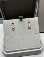 [Imperial] UNO SMALL 1 DIAMANT OHRRINGE